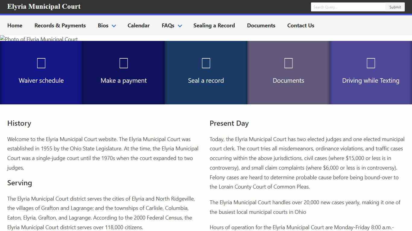 Elyria Municipal Court